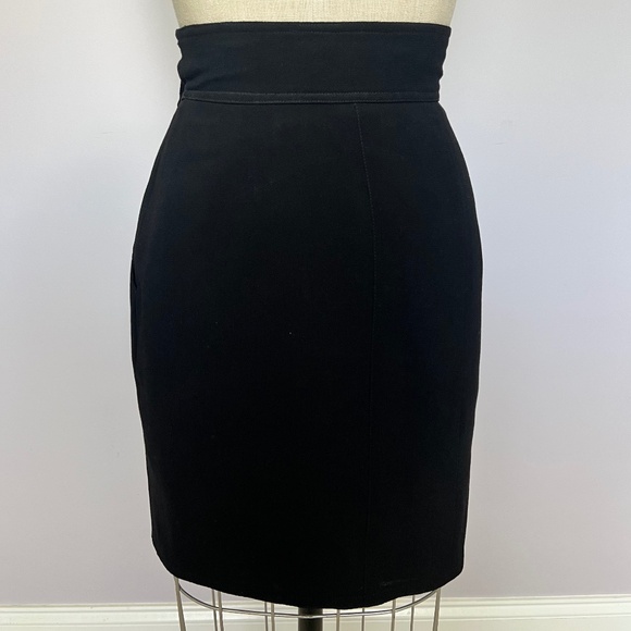 Fendi 365 by Contir for Neiman Marcus Wool Wrap Skirt - Picture 9 of 10